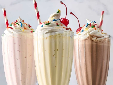 MILK SHAKE (VANILLA/CHOCOLATE/STRAWBERRY/BANANA )