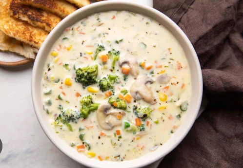 CREAM OF VEG SOUP