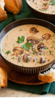 CREAM OF MUSHROOM SOUP