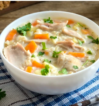 CREAM OF CHICKEN SOUP