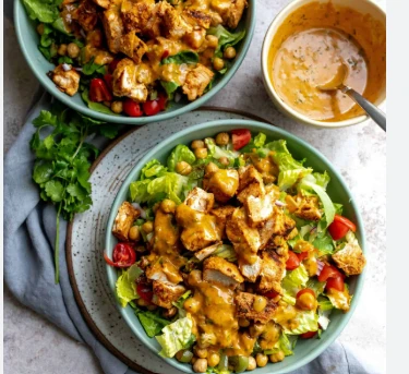 CHICKEN TIKKA SALAD