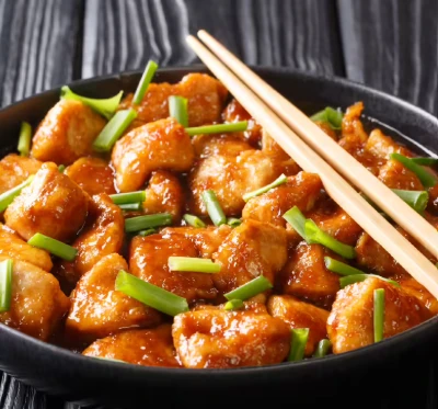 CHICKEN IN HOT GARLIC SAUCE