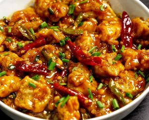 FISH IN SOYA GARLIC SOUCE