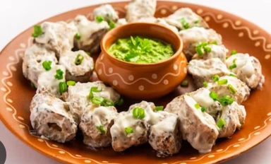 SOYA MALAI CHAAP (CREAM MAINATED SOYA CHUNKS COOKED IN TANDOOR)